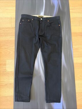 Belstaff Black Slim Straight Jeans
